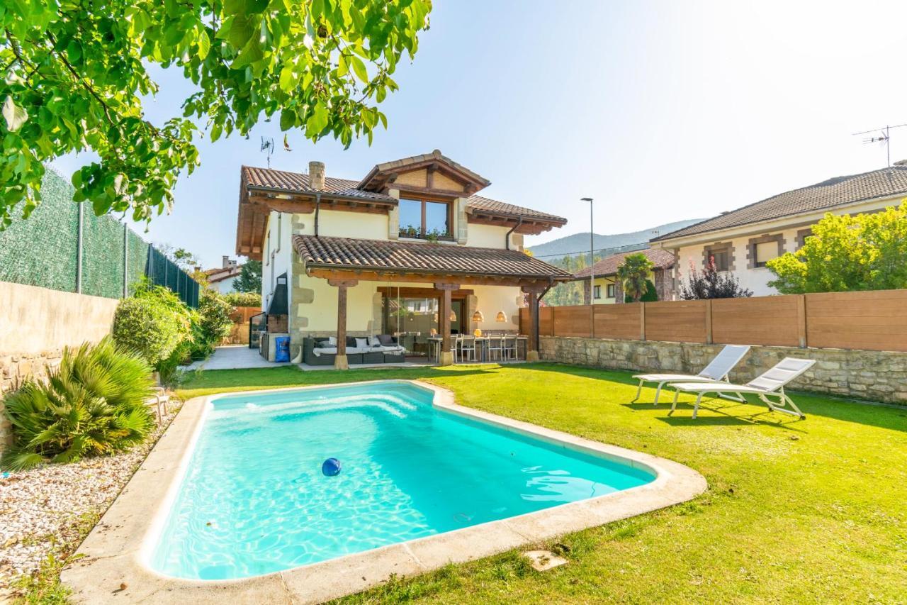 Casa Patxi, Espectacular Casa Rural Proxima A Pamplona Larrasoana Eksteriør bilde