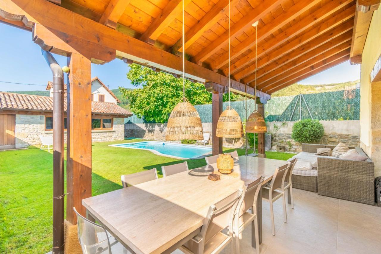 Casa Patxi, Espectacular Casa Rural Proxima A Pamplona Larrasoana Eksteriør bilde